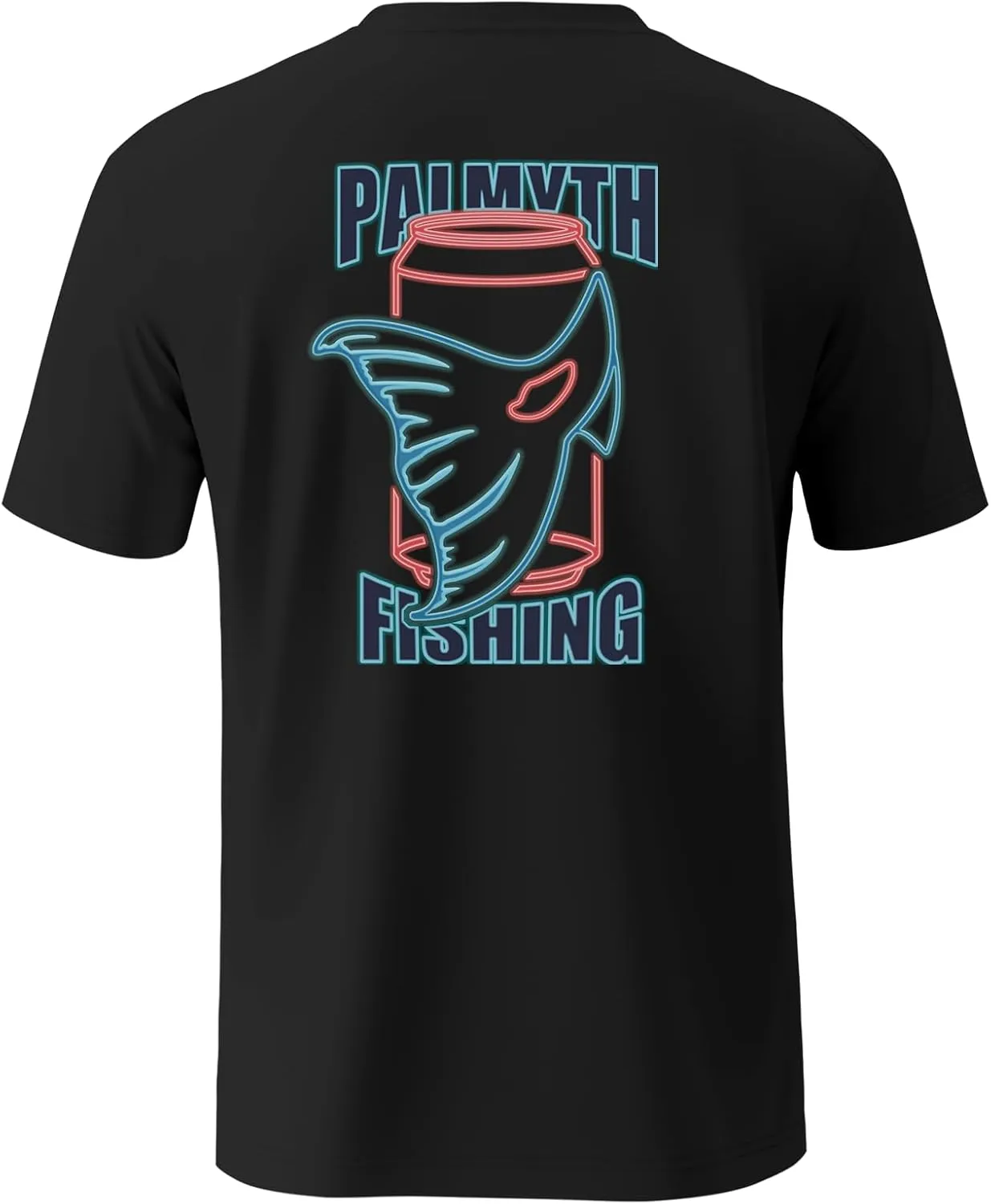 Palmyth Fishing Shirts for Men Sun Protection Shirts Short Sleeve UPF 50  T-Shirt Tee Quick Dry