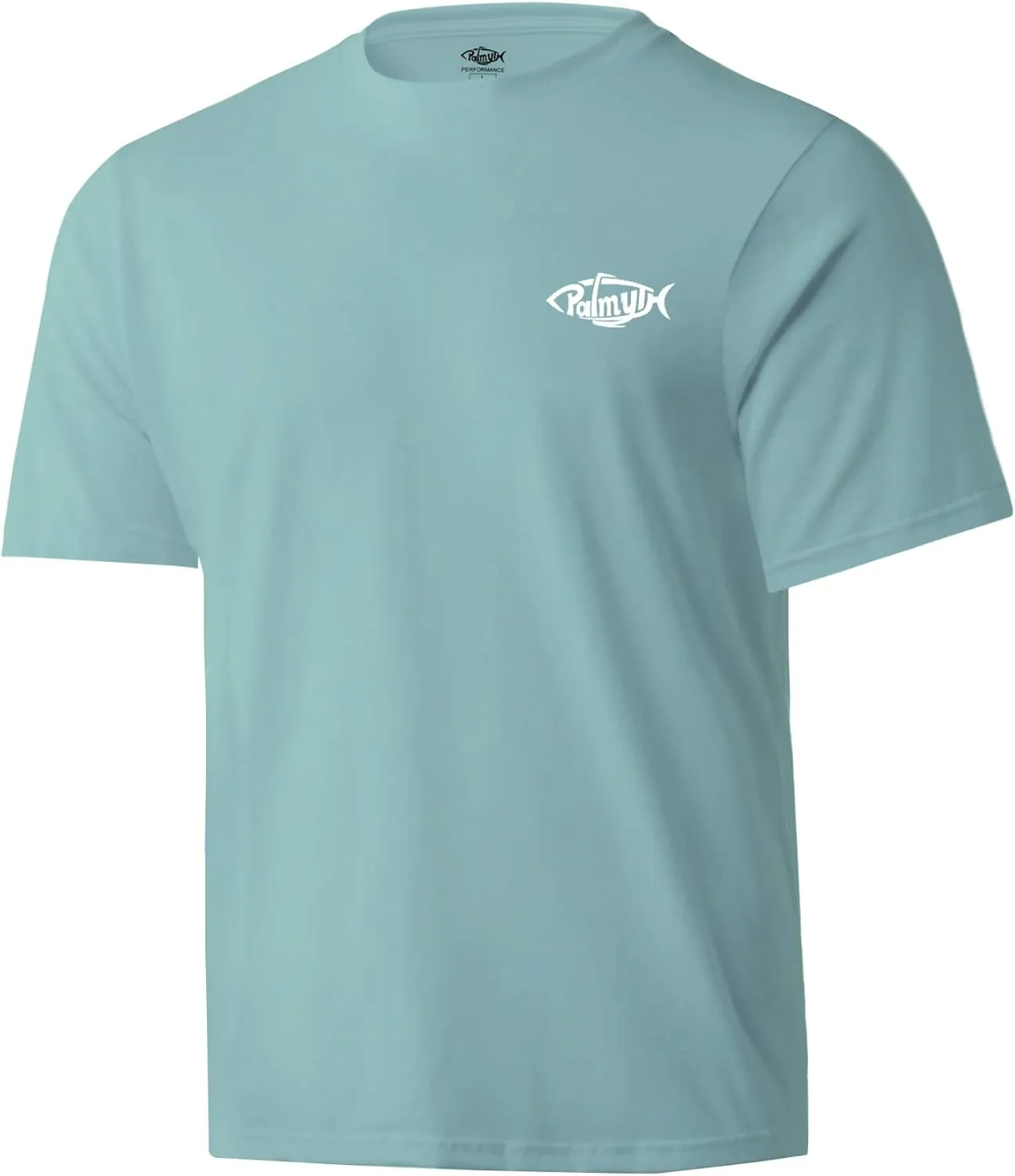 Palmyth Men's Fishing Shirt Short Sleeve Sun Protection UV UPF 50  SPF T-Shirt