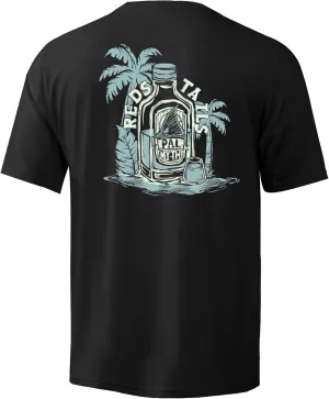 Palmyth Men's Fishing Shirt Short Sleeve Sun Protection UV UPF 50  SPF T-Shirt