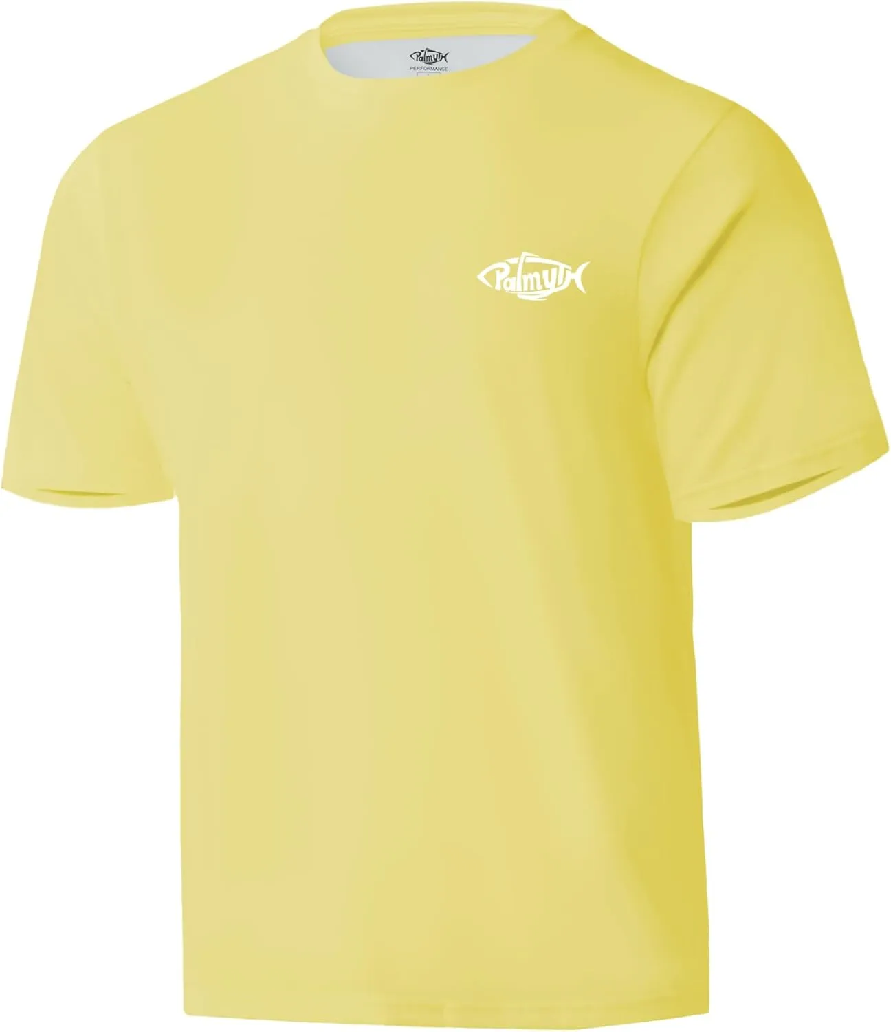 Palmyth Men's Fishing Shirt Short Sleeve Sun Protection UV UPF 50  SPF T-Shirt