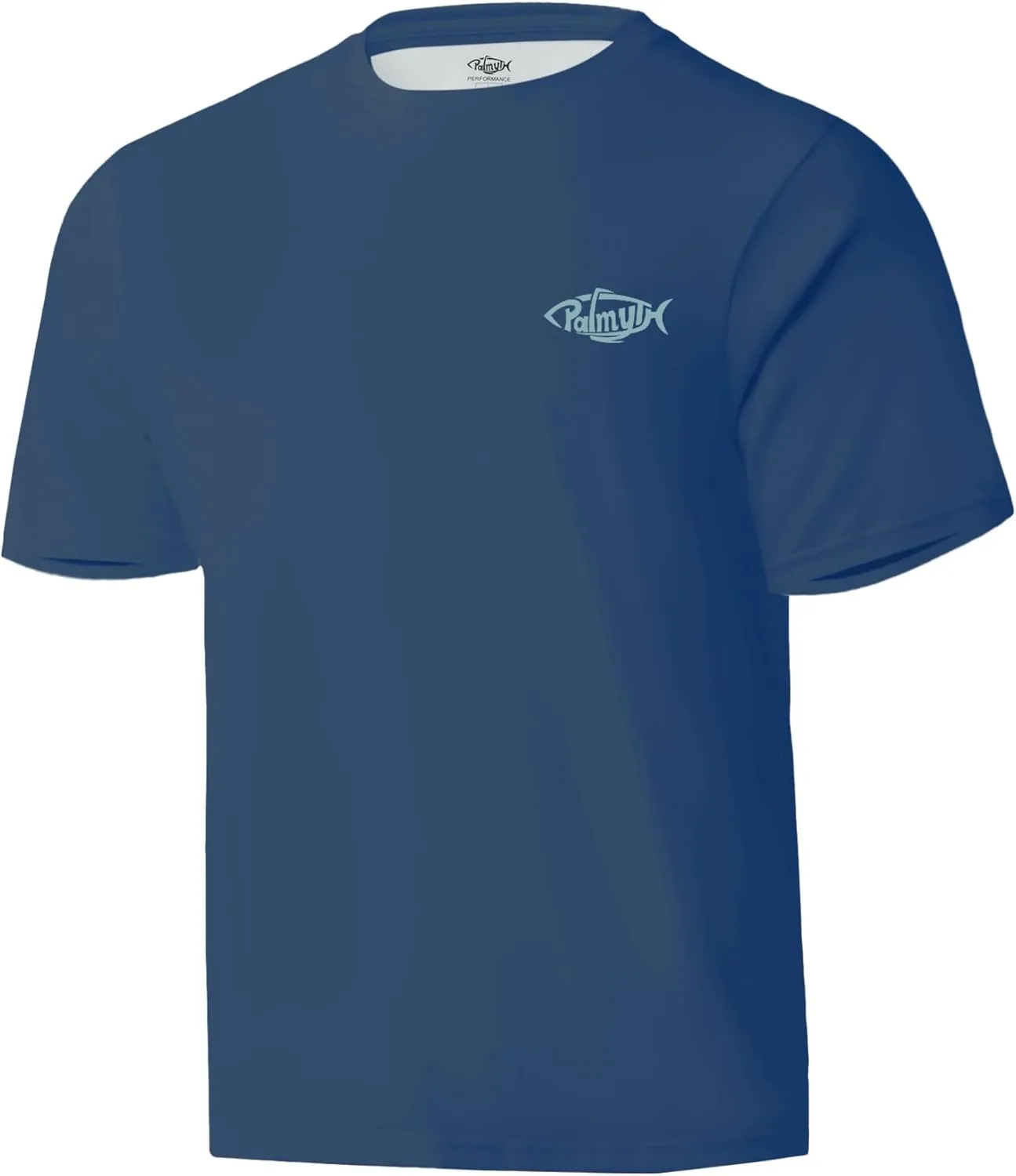Palmyth Men's Fishing Shirt Short Sleeve Sun Protection UV UPF 50  SPF T-Shirt