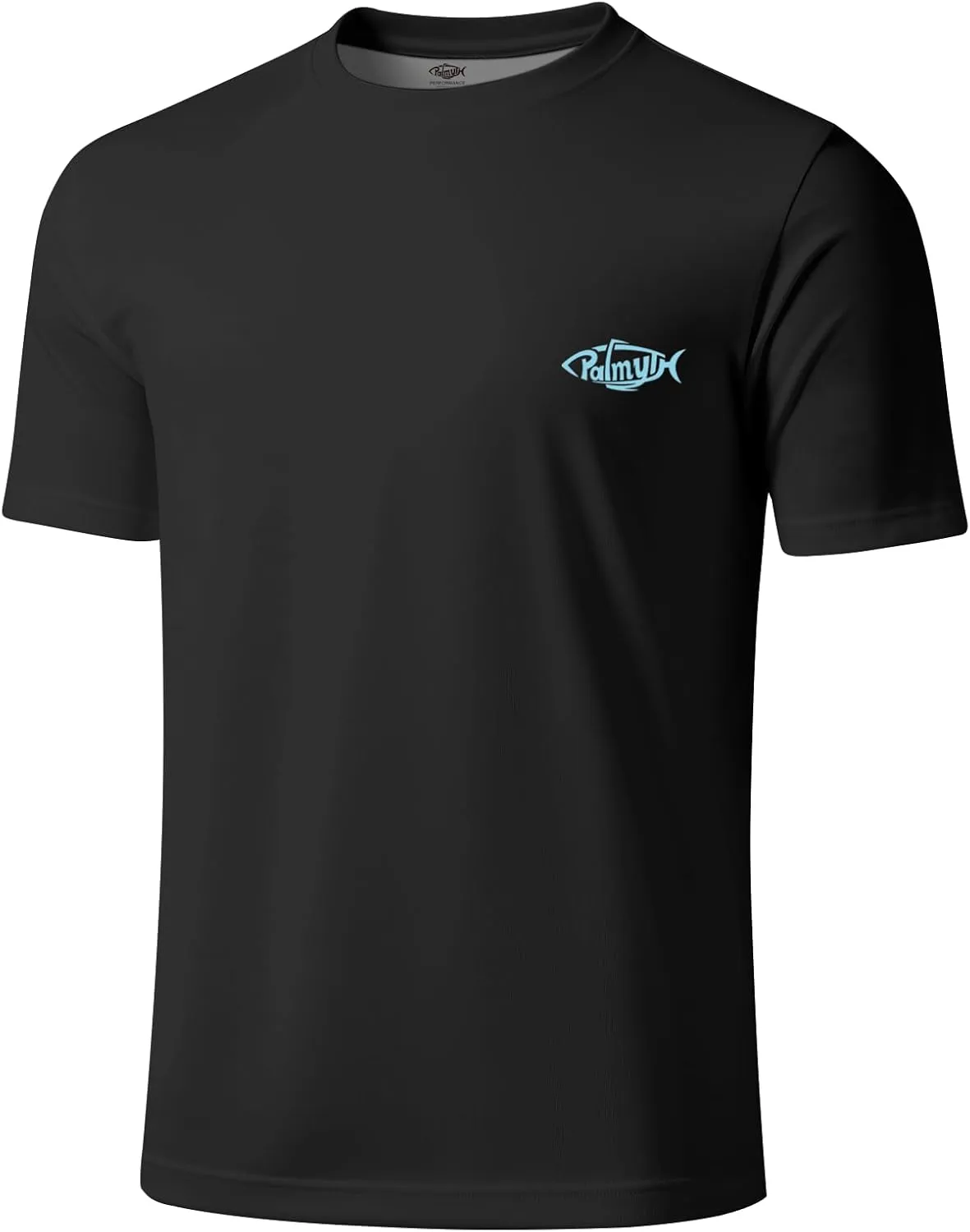 Palmyth Men's Fishing Shirt Short Sleeve Sun Protection UV UPF 50  SPF T-Shirt