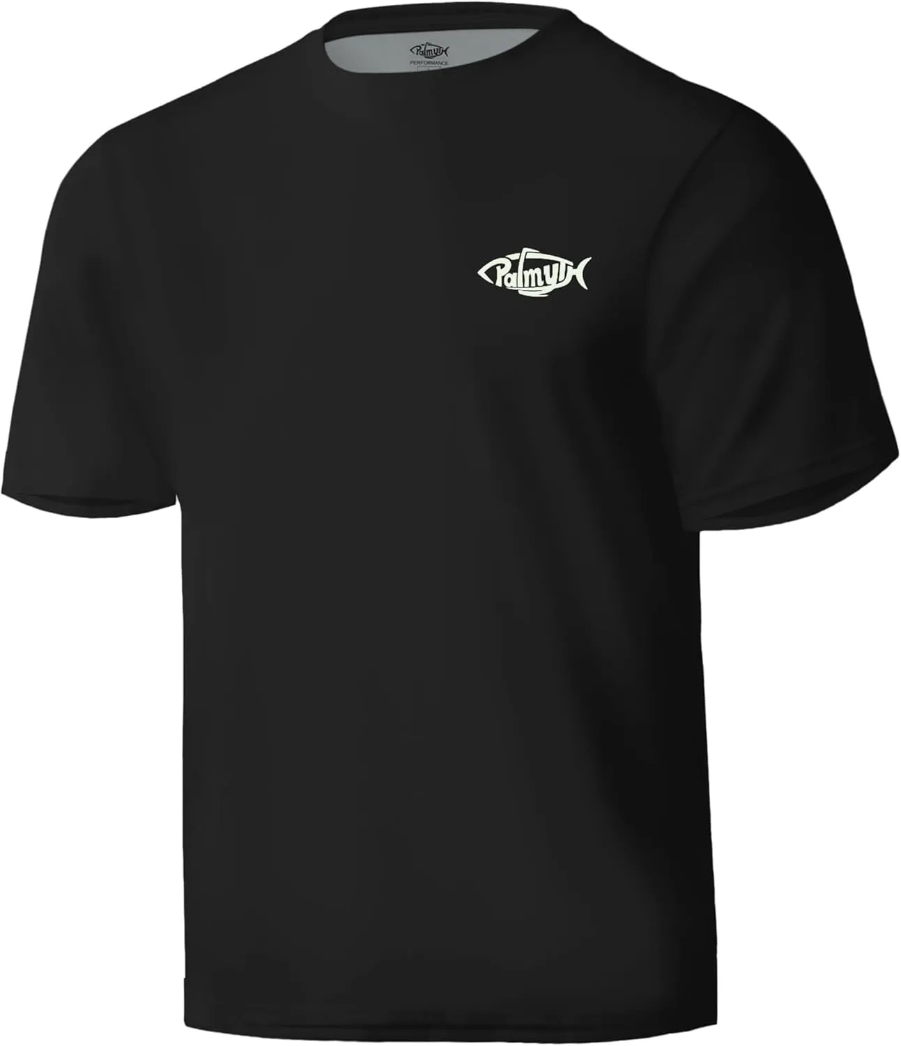 Palmyth Men's Fishing Shirt Short Sleeve Sun Protection UV UPF 50  SPF T-Shirt