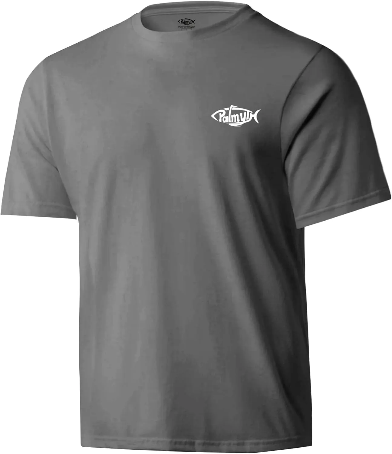 Palmyth Men's Fishing Shirt Short Sleeve Sun Protection UV UPF 50  SPF T-Shirt