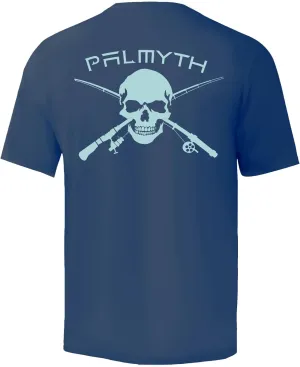 Palmyth Men's Fishing Shirt Short Sleeve Sun Protection UV UPF 50  SPF T-Shirt