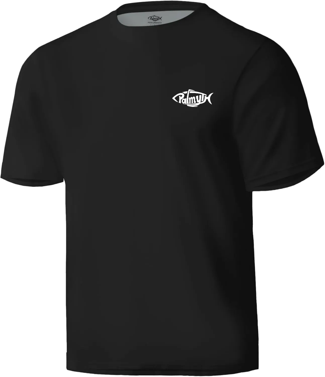 Palmyth Men's Fishing Shirt Short Sleeve Sun Protection UV UPF 50  SPF T-Shirt