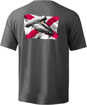 Palmyth Men's Fishing Shirt Short Sleeve Sun Protection UV UPF 50  SPF T-Shirt