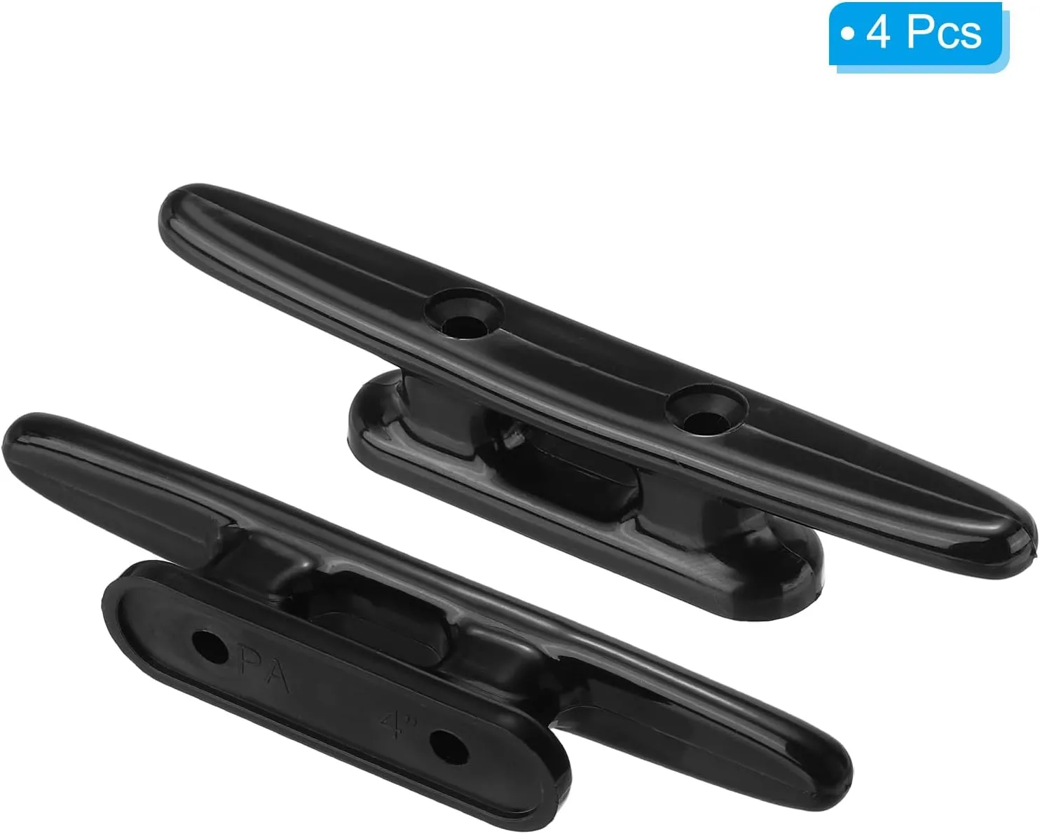 PATIKIL Nylon Boat Dock Cleat Kayak Small Rope Tie Cleat Dock for Marine Deck Boats Canoes Kayaks, Decor