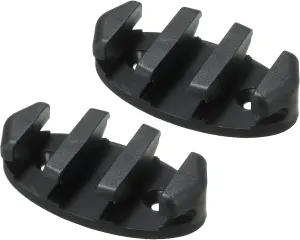 PATIKIL Nylon Zig Zag Cleat Rope Tie Kayak Cleat Marine Hardware for Deck Boats Canoes Kayaks,