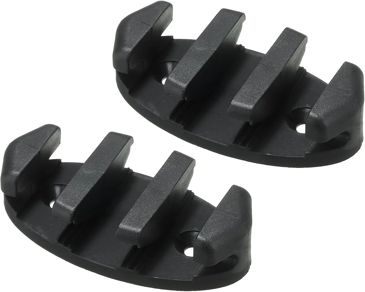 PATIKIL Nylon Zig Zag Cleat Rope Tie Kayak Cleat Marine Hardware for Deck Boats Canoes Kayaks,