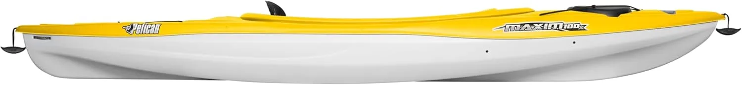 Pelican - Maxim 100X Recreational Kayak - Sit-in - Lightweight one Person Kayak - 10ft