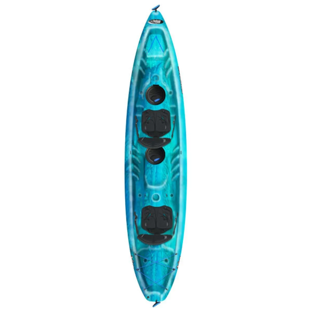Pelican Rivergorge 130Xp Tandem Kayak Aquamarine / White