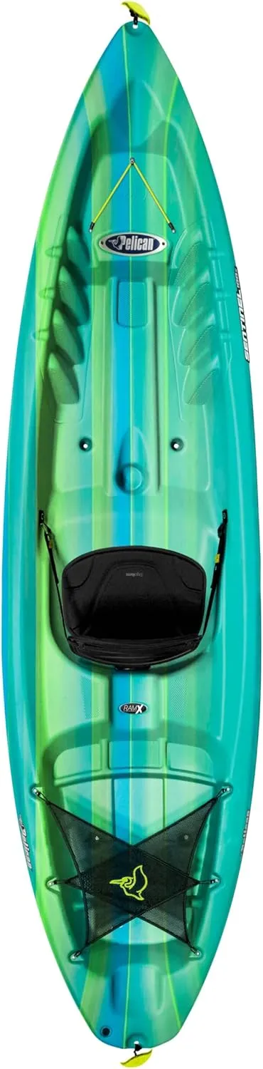 Pelican Sentinel 100X- Sit-on-top Kayak - Recreational One Person Kayak - 10 ft