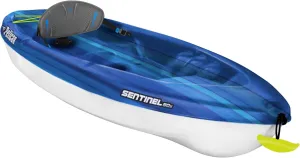 Pelican Sentinel 80X - Recreational Sit on top Kayak - Lightweight Patented Ram-X™ Material - Ergoform™ backrest - 8 ft
