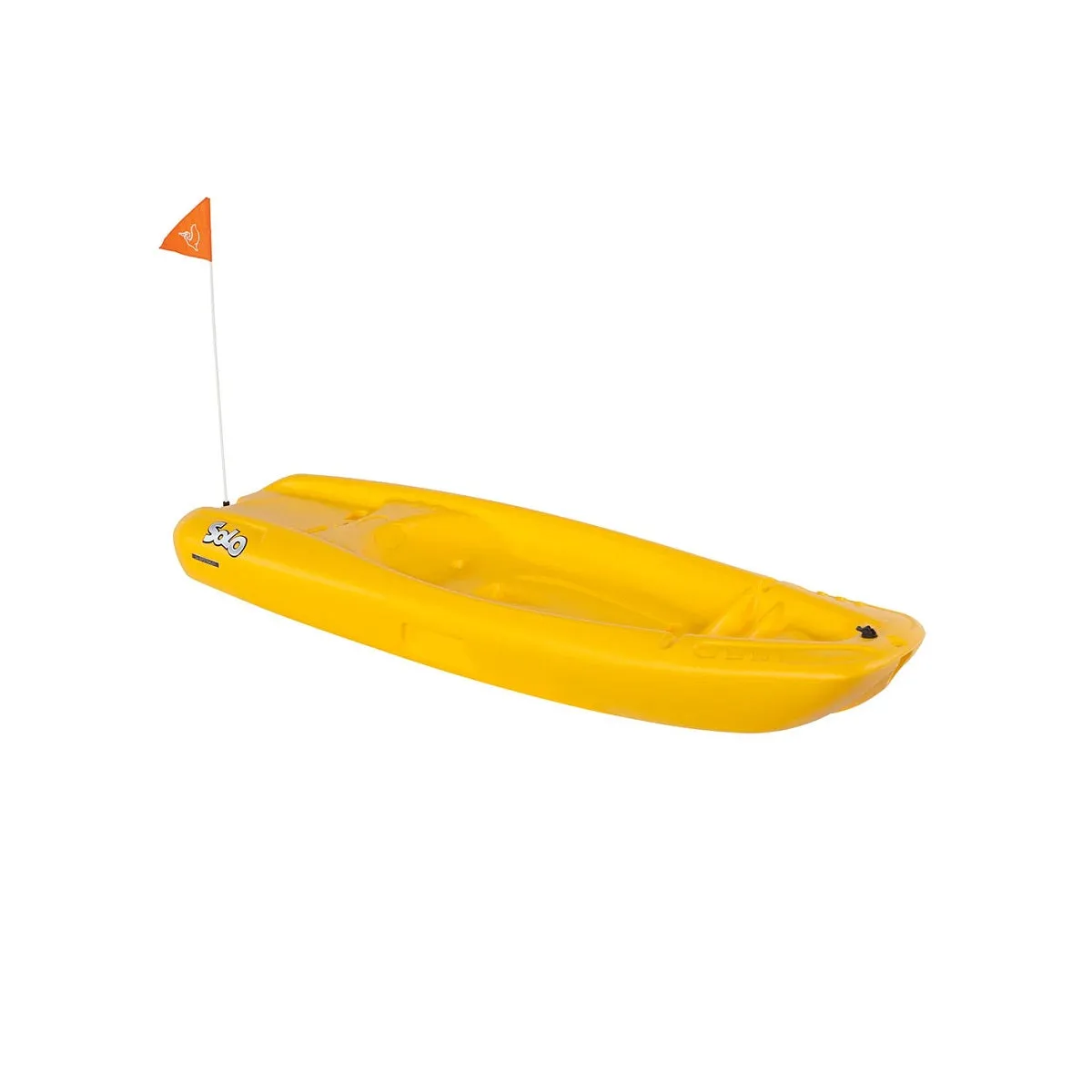 Pelican Solo Sit-On Kayak w/ Paddle (Yellow)
