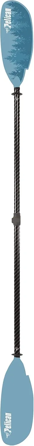 Pelican Symbiosa Kayak Paddle - Adjustable Fiberglass Shaft with Nylon Blades - Lightweight - 90.5in 240cm to 98.5in 250cm