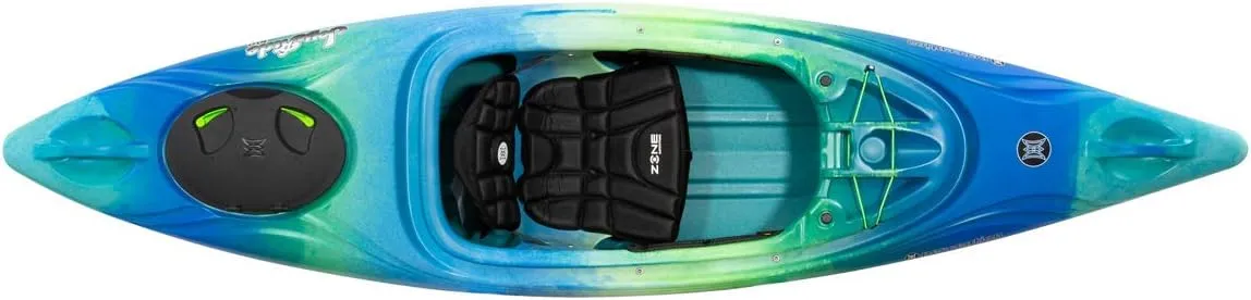 Perception Joyride 10 - Sit Inside Kayak for Adults and Kids - Recreational and Multi-Water Kayak with Selfie Slot - 10'