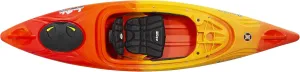 Perception Joyride 10 - Sit Inside Kayak for Adults and Kids - Recreational and Multi-Water Kayak with Selfie Slot - 10'