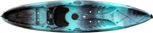 Perception Tribe 11.5 | Sit on Top Kayak for All-Around Fun | Large Rear Storage with Tie Downs | 11' 5"