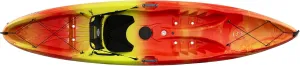 Perception Tribe 11.5 | Sit on Top Kayak for All-Around Fun | Large Rear Storage with Tie Downs | 11' 5"
