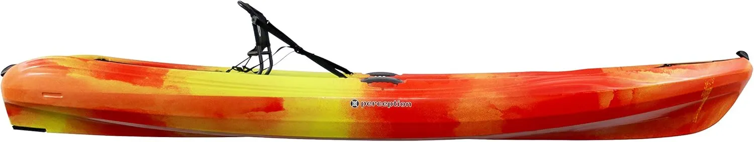 Perception Tribe 11.5 | Sit on Top Kayak for All-Around Fun | Large Rear Storage with Tie Downs | 11' 5"