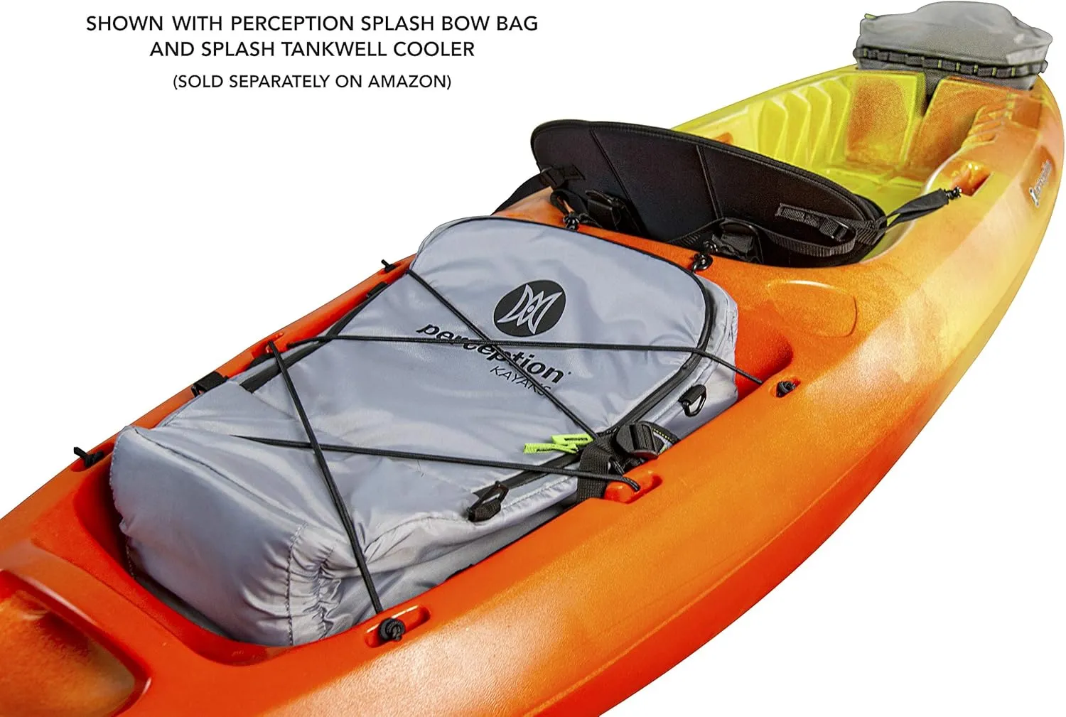 Perception Zip 9.5 | Sit on Top Kayak for All-Around Fun | Stable and Fast | Rear Storage with Tie Downs | 9' 6"