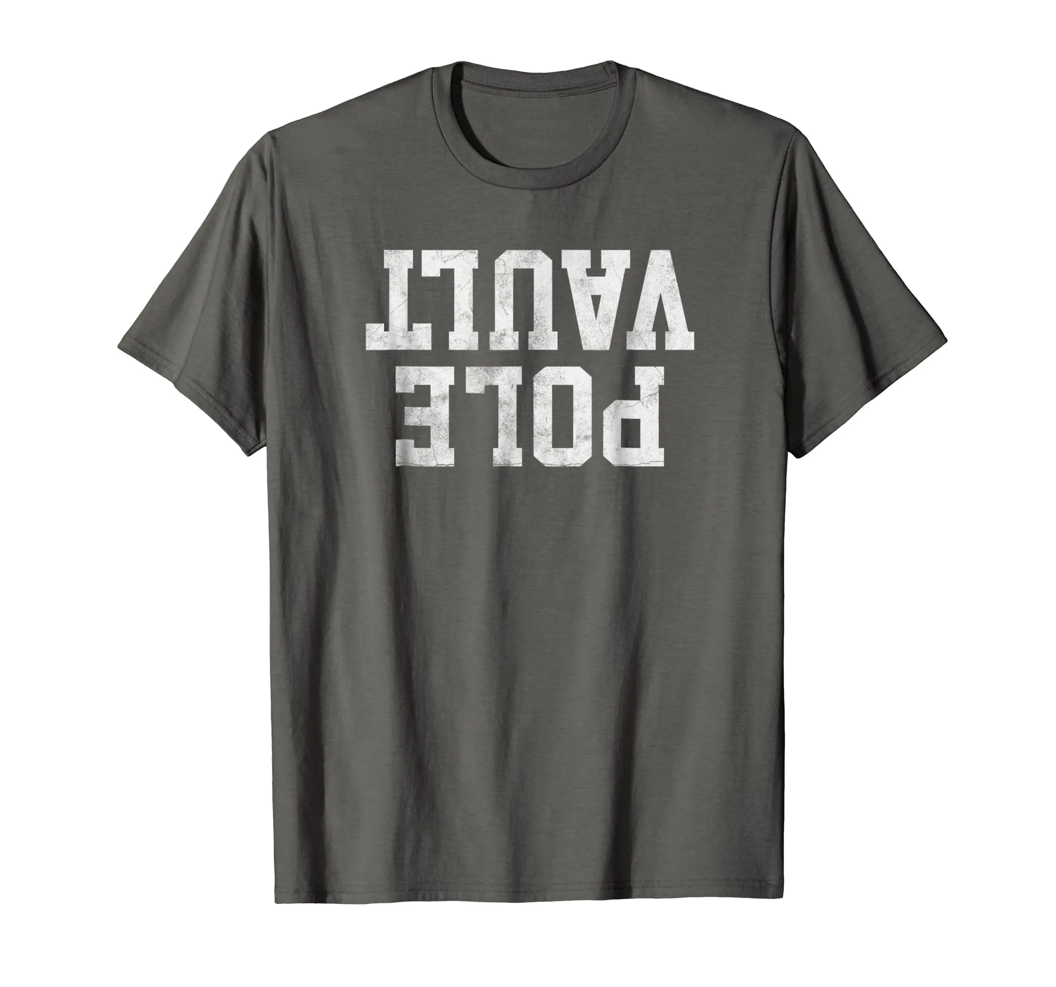 Pole Vault T-Shirt Upside Down Funny Pole Vault Jumper Shirt