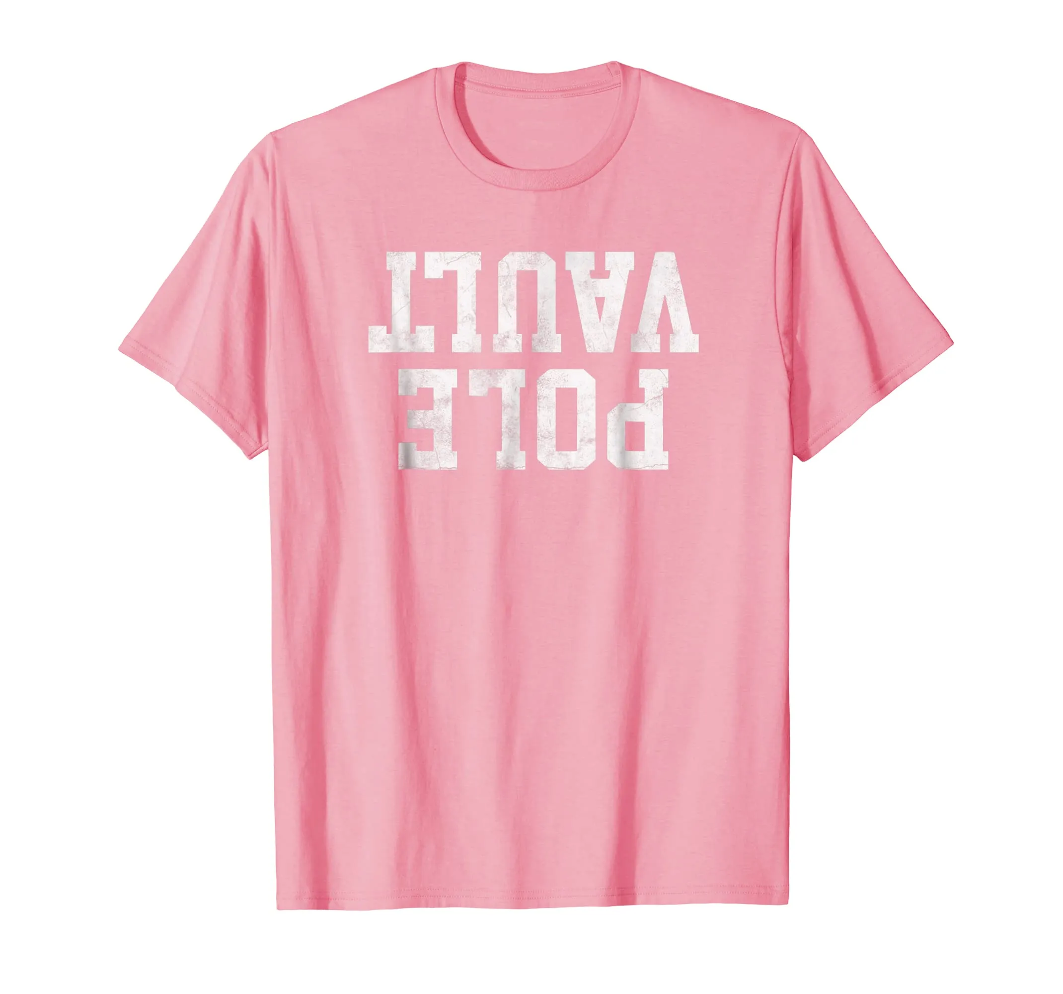 Pole Vault T-Shirt Upside Down Funny Pole Vault Jumper Shirt