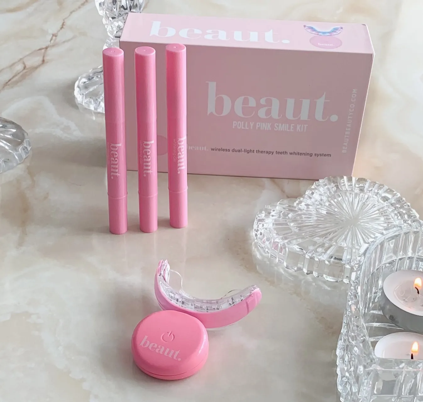 Polly Pink Teeth Whitening