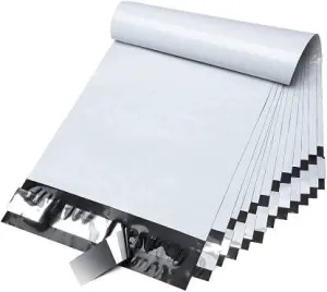 Poly Mailers Courier Bag Envelopes Self Sealing Adhesive Waterproof and Tear Proof Boutique Packaging Postal for Clothing ( Size 14x18 Inches) Peck of 100