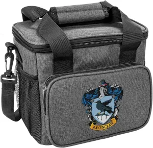 Popfunk Harry Potter Ravenclaw Crest 1 Soft Insulated Cooler Bag, Large Lunch Bag, Lightweight, Thermal and Reusable for Office, Picnic, Beach