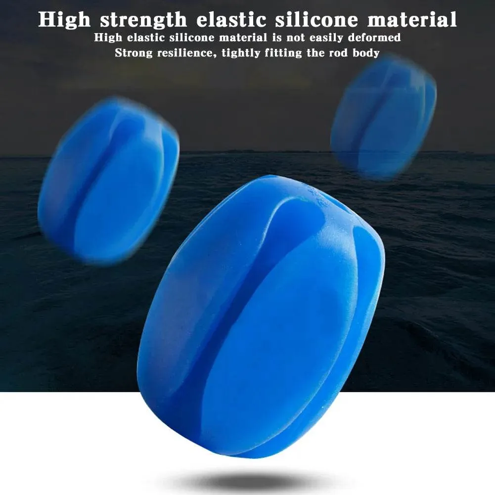Portable Fishing Rod Fixed Ball Practical Lightweight Fishing Rod Fastener Fishing Pole Accessories