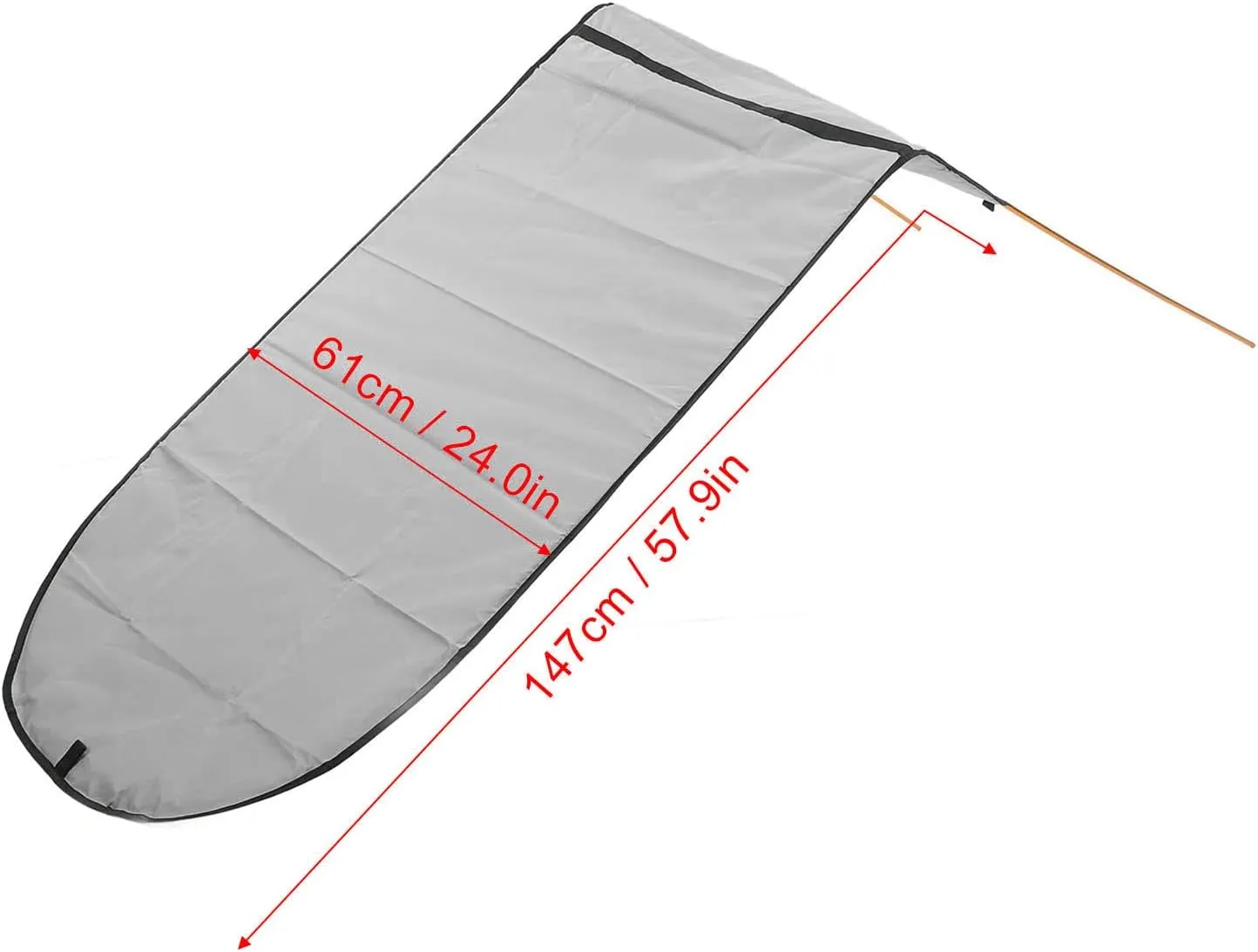Portable Foldable K e Canopy Set for Canoes and Boats, Lightweight Sunshade Accessories in Light Ay (#1) (#2)