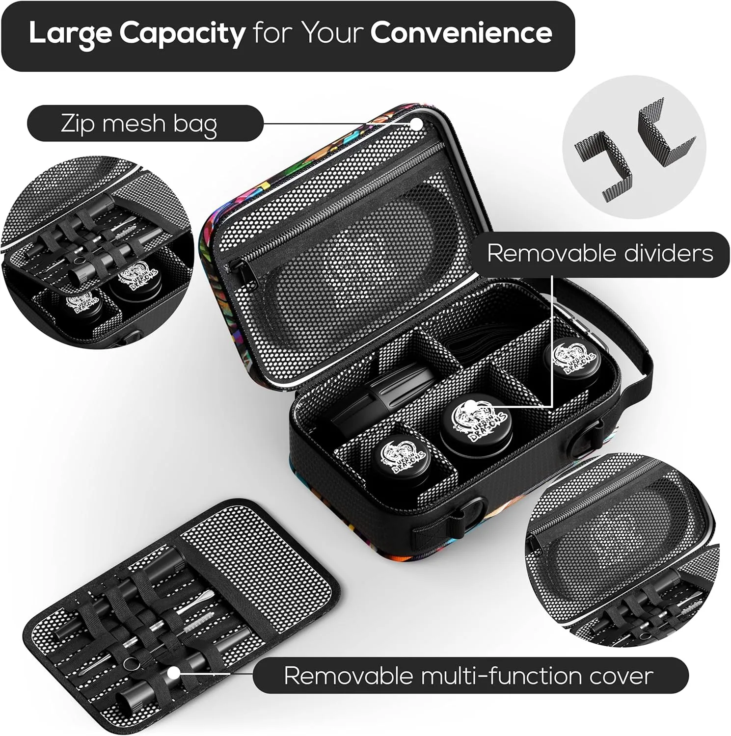 Premium Carbon Lined Smell Proof Bag with Combination Lock | Multi-Use Organization Bag with Accessories | Storage and Containers kit | Stash box | Birthday Gifts for Men/Women.