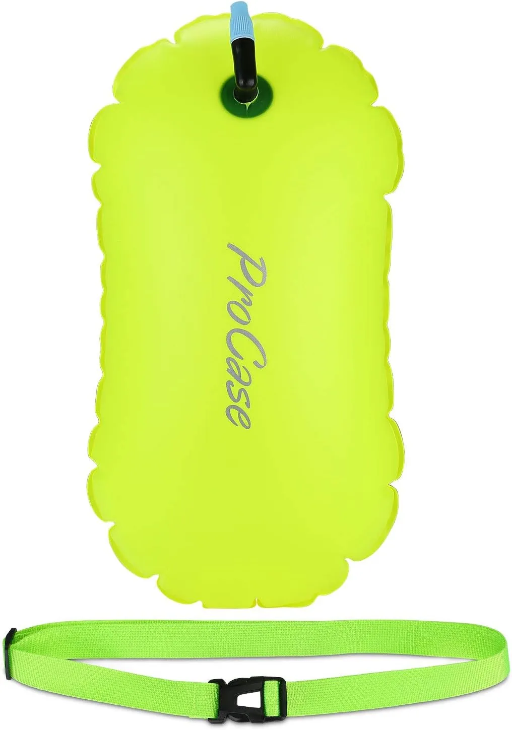 ProCase Swim Buoy Float, Swimming Bubble Safety Float with Adjustable Waist Belt for Open Water Swimmers, Triathletes, Snorkelers, Kayakers, Safe Swim Trainers