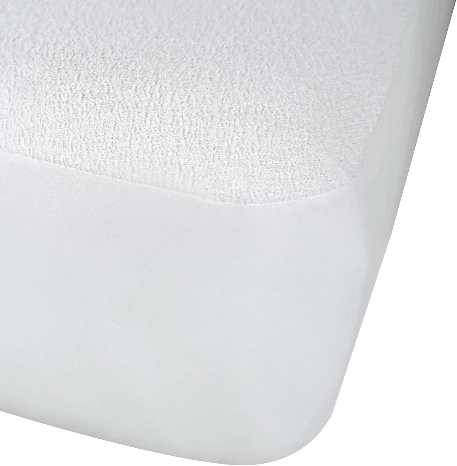 Protect-A-Bed, Premium Cotton-Terry Mattress Protector, Waterproof, 5-sided, Queen