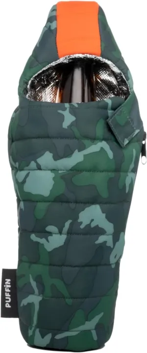 Puffin - The OG Beverage Sleeping Bag - Insulated Beer Cooler, Camo