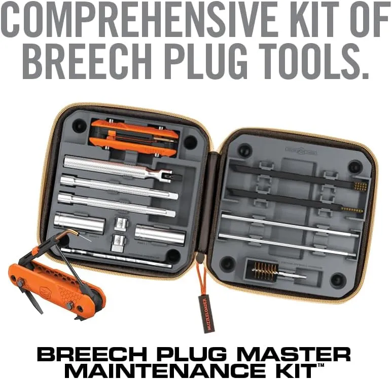 Real Avid Breech Plug Cleaning Options - Choose Between Master Maintenance Kit or 4-in-1 Scraper - Muzzleloader Cleaning Kit for Gun Maintenance