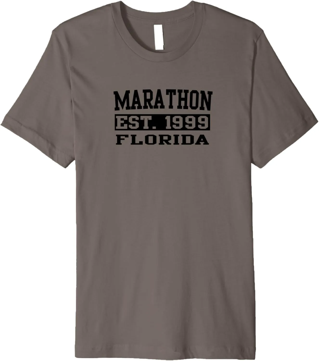 Retro Marathon Florida Souvenirs Marathon Beach FL Premium T-Shirt
