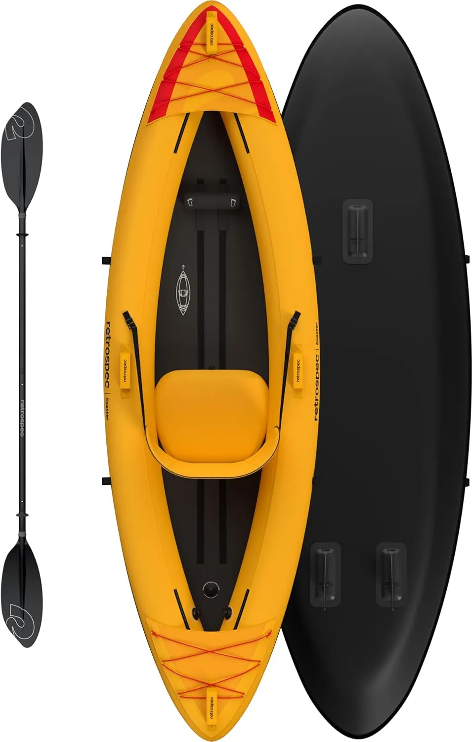 Retrospec Coaster Single & Tandem Inflatable Kayak