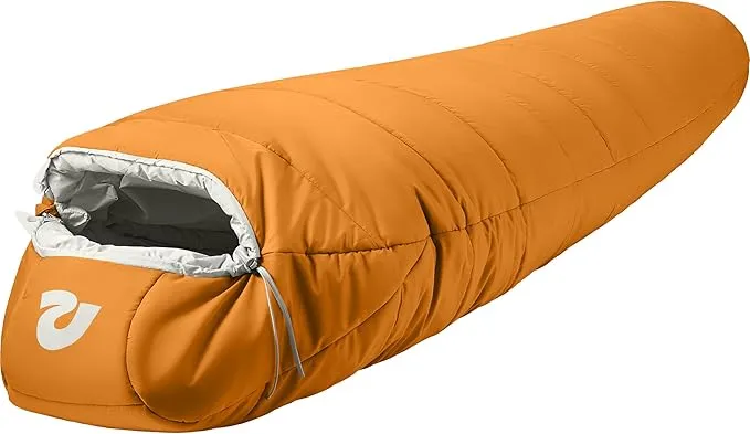 Retrospec Dream 5°, 15° 30° Sleeping Bag - Mummy Sleeping Bag for Camping, Insulated Cold Weather Sleeping Bag Lightweight Stuff Sack, Water-Resistant and Adjustable Draw Cords Adult Sleeping Bag