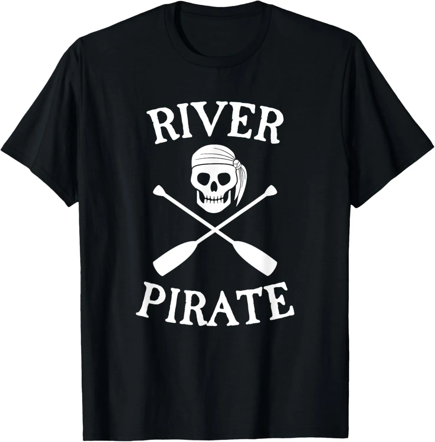 River Pirate Group Float Trip Canoeing, Tubing, or Rafting T-Shirt