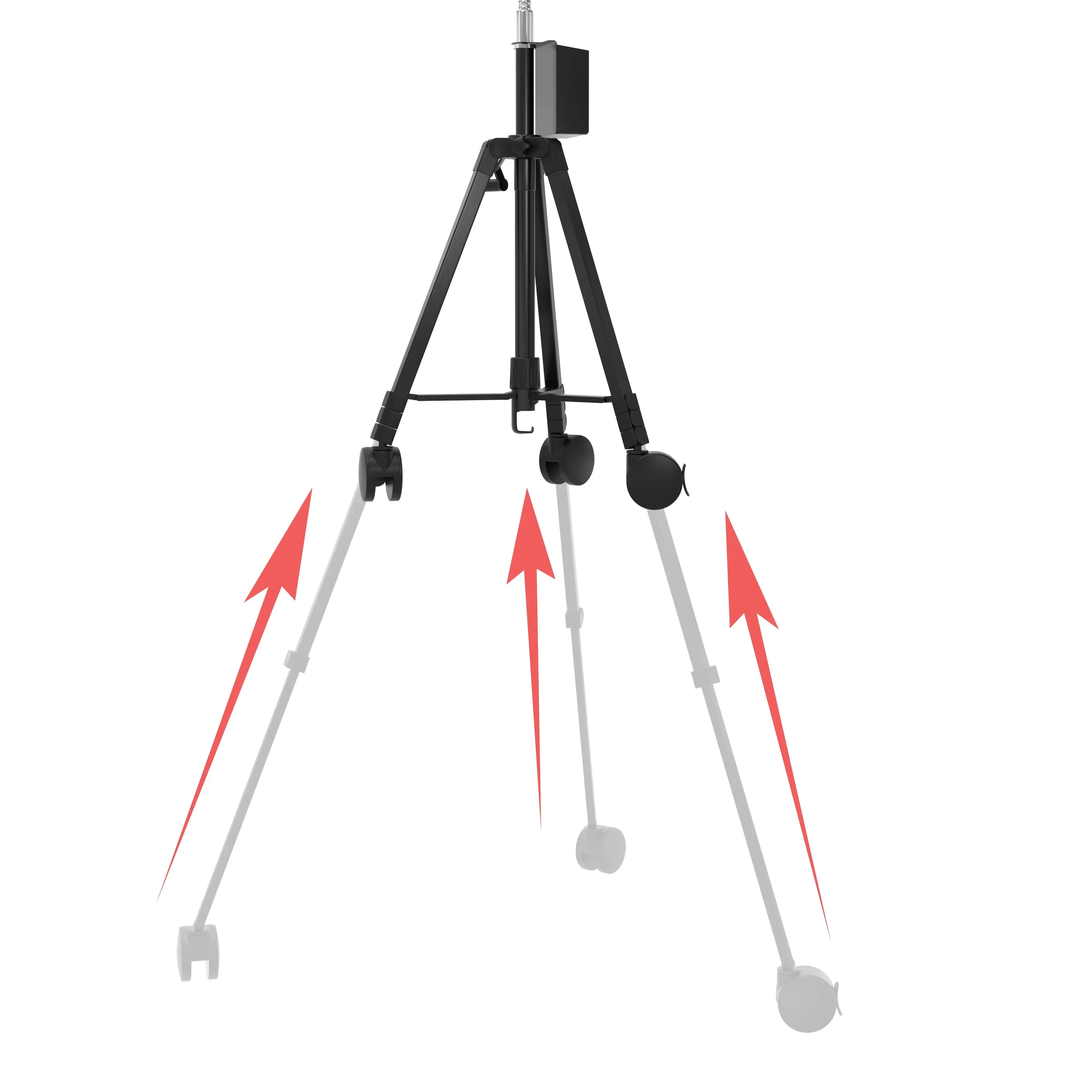 Rolling Tripod Floor Stand