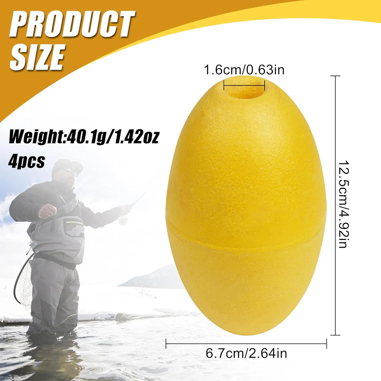 Rope Floats Marine Buoy Floats Deep Water Float Fishing Marker Buoys Anchor Float for Boats Swimming Kayak Crabbing Trail Dock Pool