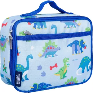 Rynx | Wildkin Kids Insulated Lunch Box for Boys and Girls, Perfect Size for Packing Warm or Cold Snacks for School and Travel, Mom's Choice Award Winner, BPA-free, Olive Kids (Dinosaur Land)