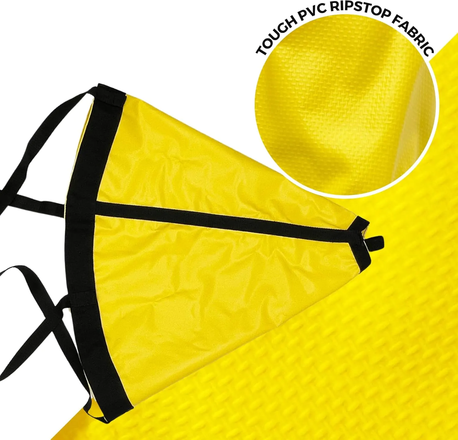 Savvycraft Sea Anchor Drogue| Heavy Duty Drift Control Drift Sock for Fishing Boat, Kayak, Canoe, Jet Ski, Inflatable Boat, Sailboat, Pontoon | Tough PVC Rip-Stop Parachute Anchor