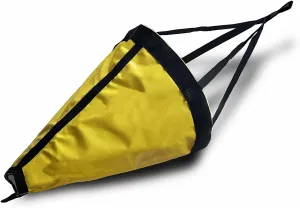 Savvycraft Sea Anchor Drogue| Heavy Duty Drift Control Drift Sock for Fishing Boat, Kayak, Canoe, Jet Ski, Inflatable Boat, Sailboat, Pontoon | Tough PVC Rip-Stop Parachute Anchor