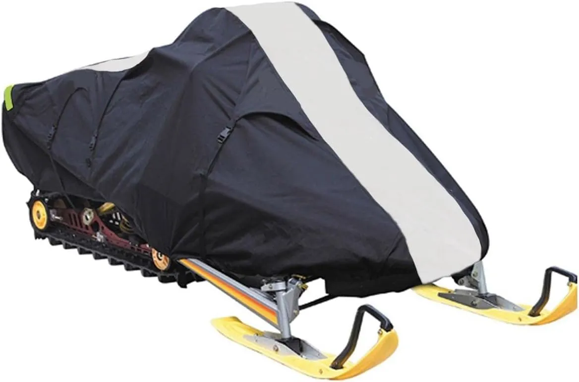 SBU 600D Snowmobile Travel and Storage Cover Compatible for 2006-2006 Model Year Polaris 600 H.O. Fusion Sleds. Slush and Mud Protection