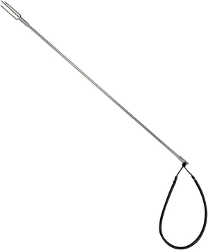 Scuba Choice 3ft Aluminum Pole Spear Hawaiian Sling with 6" Lionfish Tip, 8mm Thread, Lightweight & Durable Design, Rubber Sling Included for Precision Spearfishing and Easy Targeting