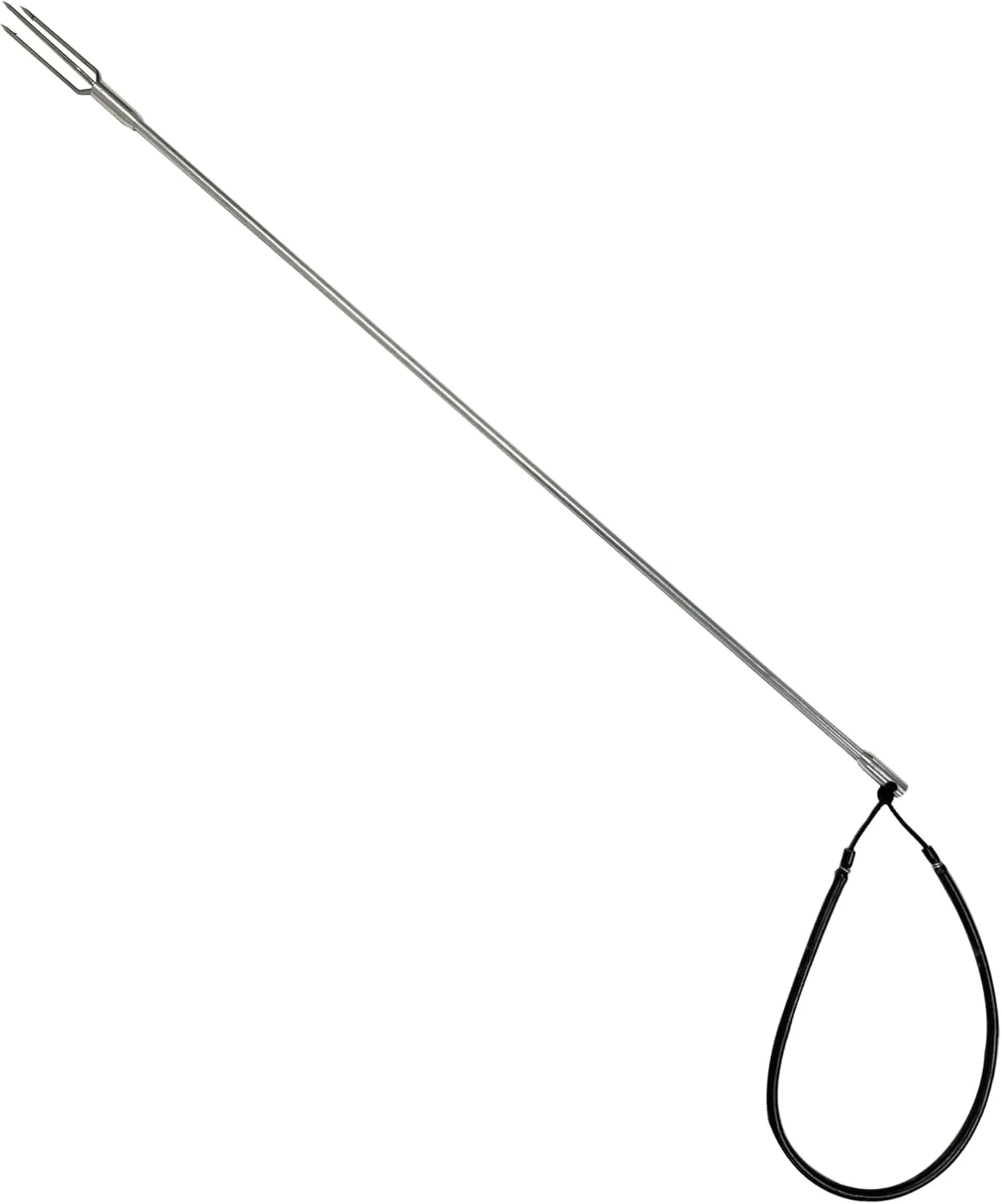 Scuba Choice 3ft Aluminum Pole Spear Hawaiian Sling with 6" Lionfish Tip, 8mm Thread, Lightweight & Durable Design, Rubber Sling Included for Precision Spearfishing and Easy Targeting